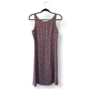 J.Crew Vintage Y2K Purple Scoop Neck Sleeveless Shift Dress